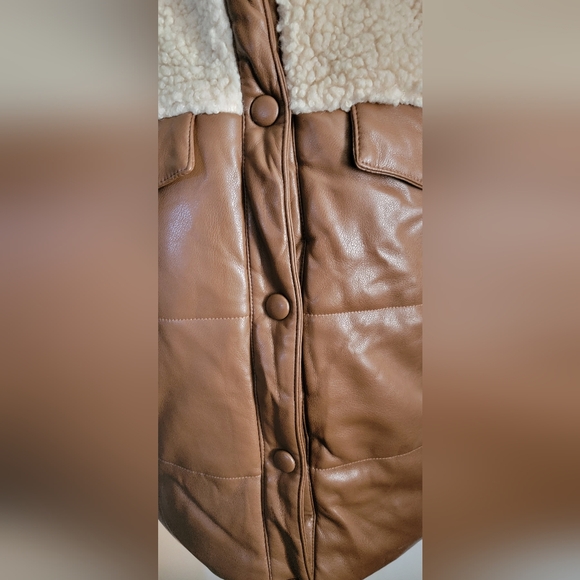 NWT Aaron & Amber Puff Vest Size Large - Picture 3 of 11